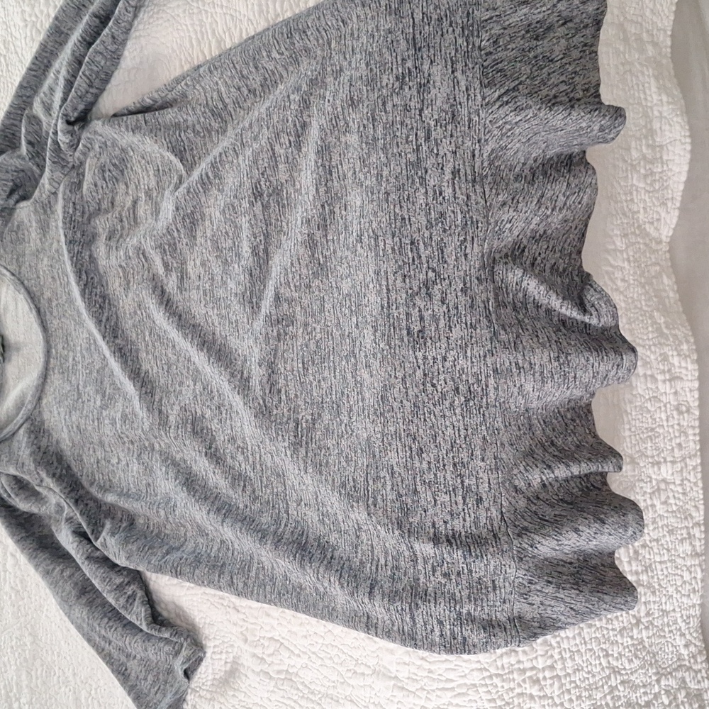 Talbots 2x Blue Gray Dress